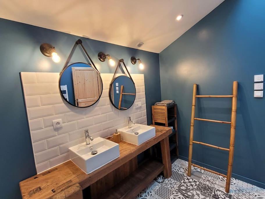 Maison Poitevine 9/10 Personnes Chaunay Exterior foto